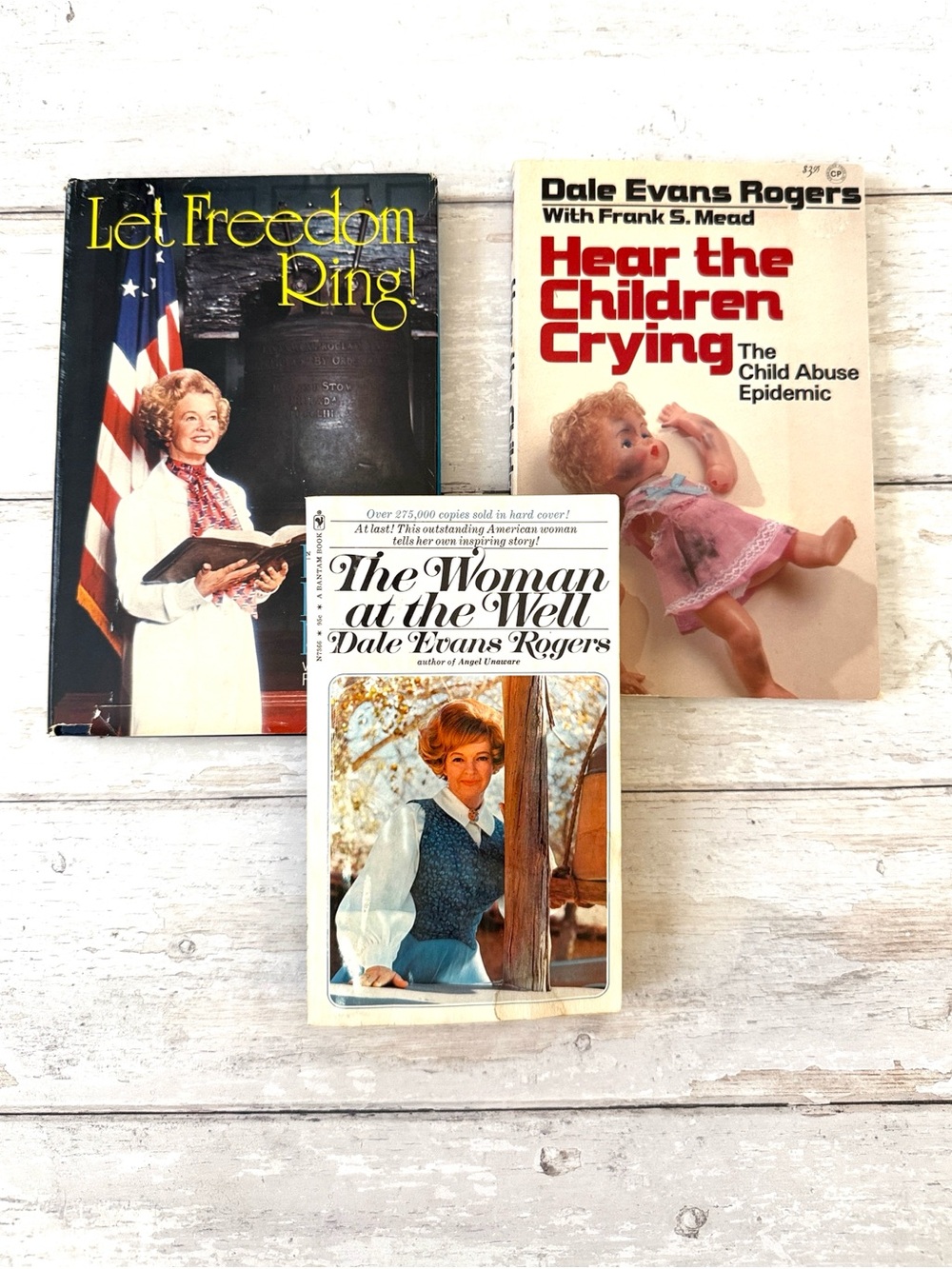 Dale Evans Rogers Vintage Books Bundle Lot Set of 3 Published 1970s